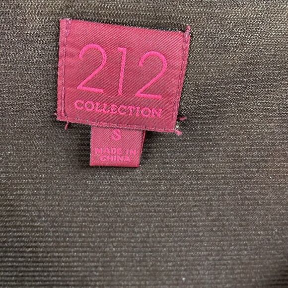 212 Collection Vneck Floral Blouse, Ladies Size Small, Brown - Picture 3 of 6